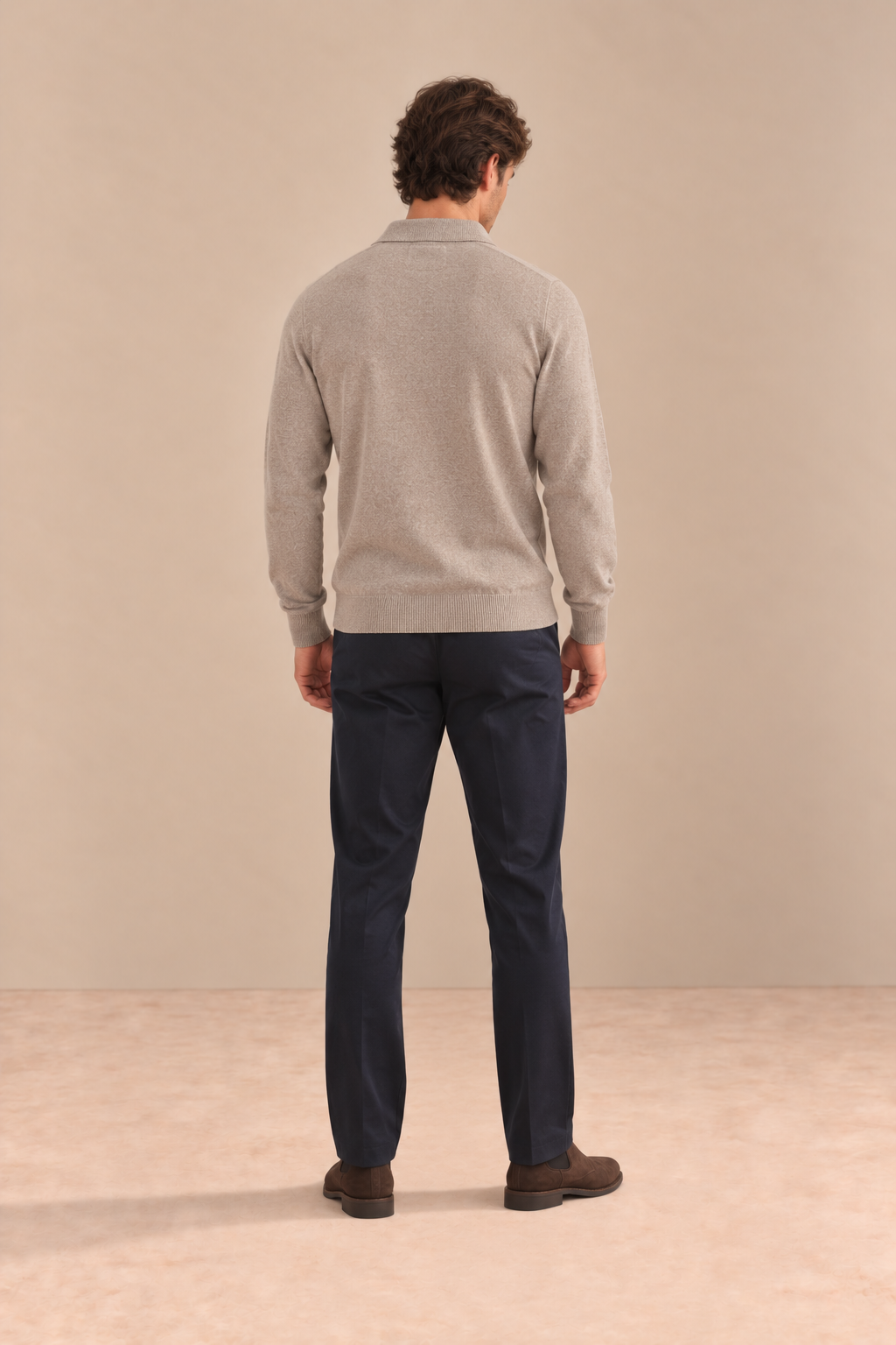 Jersey Abedul – Cuello Polo