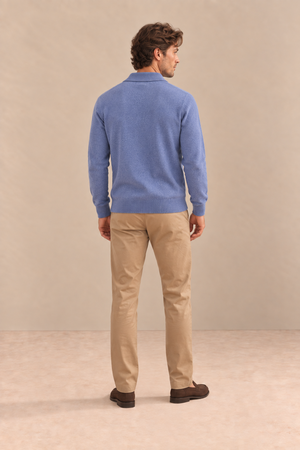 Jersey Abedul – Cuello Polo
