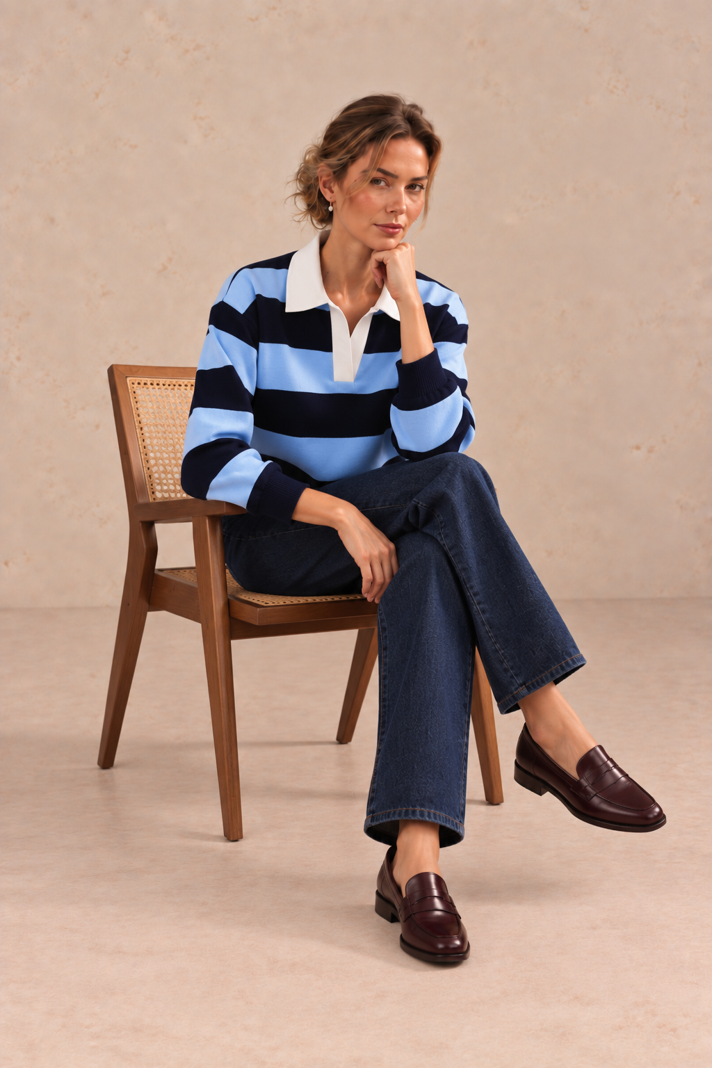 Jersey Brezo – Cuello Polo