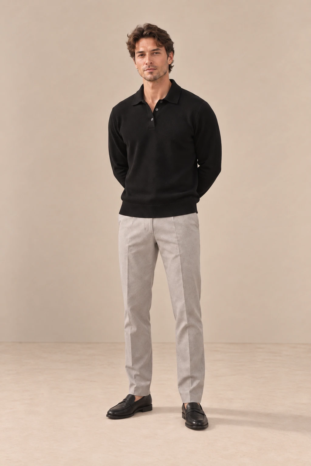 Jersey Abedul – Cuello Polo